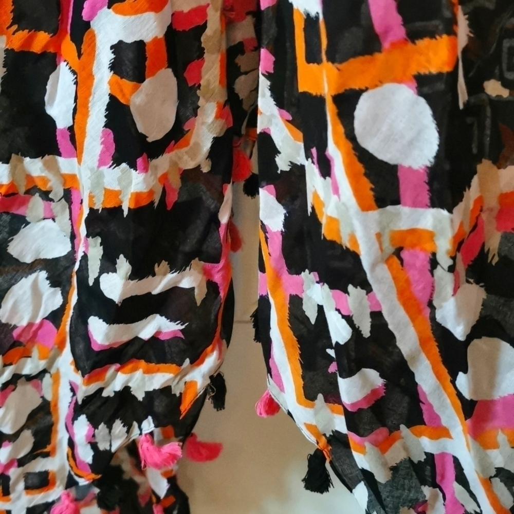 Charlie Paige Bohemian Beach cover up Dress. NWT. One size. - Picture 3 of 10